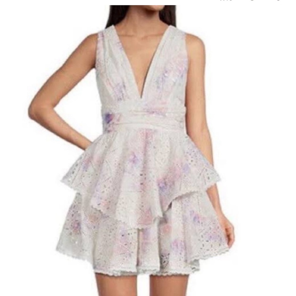 Gianni Bini Christa Eyelet Dress